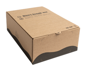 RE-ZIP reusable cardboard box