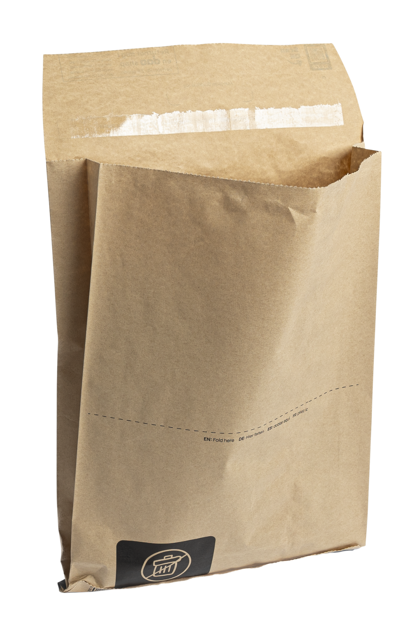 RE-ZIP paper bag detail